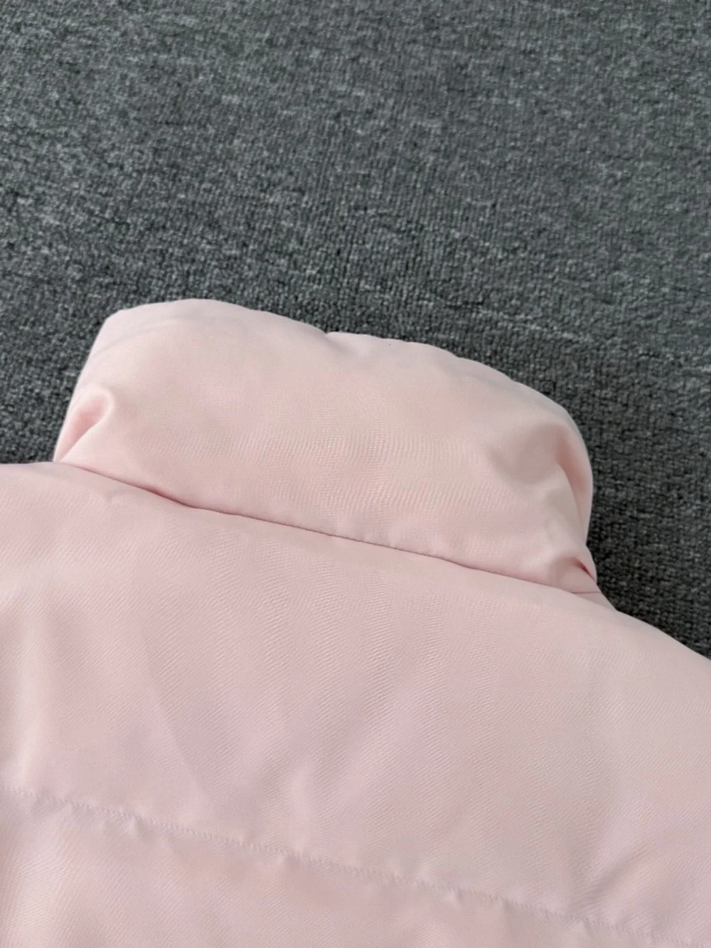 ❤️Canada Goose Grandview Light Pink Black Label Short Sleeve Down Jacket